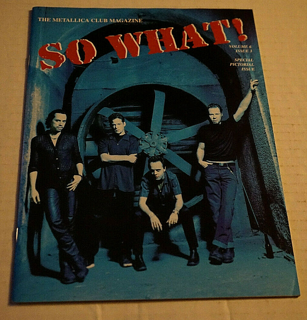 The Metallica Fan Club Magazine So What Vol. 6 Issue 3 1999