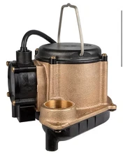 Little Giant 6-CBM 115-Volt, 1/3 HP, 2760 GPH, Automatic Submersible  506357