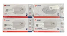 4X Lithonia Lighting LED Quantum Emergency Light ELM2L M12 1.2W Dual Voltage