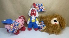 The Magic Roundabout Soft Plush Bean Toys Ermintrude Dougal Dylan With Tags 2000