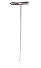 SSWBasics Steel T-Pins -2 Inch Pins - 1/2 Pound Box (Approximately 375 Pins)- T