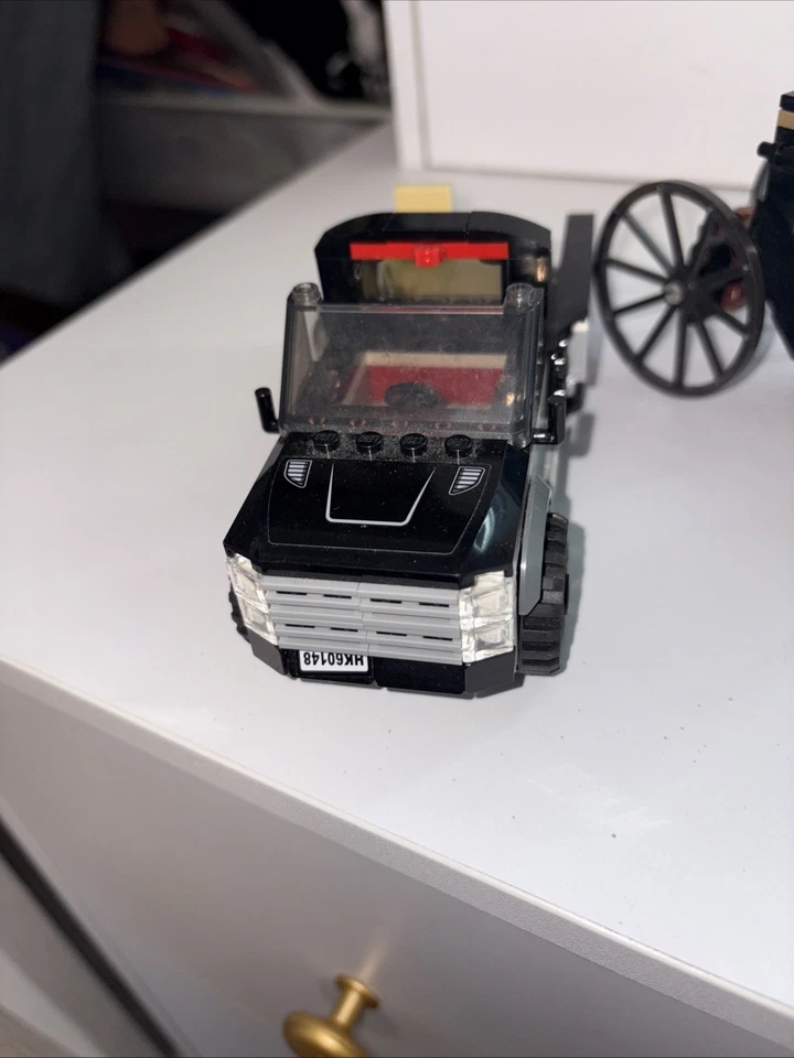 Lote 4 veículos Lego Mix Set Batman Atv Fantastic Beast veículo elétrico incompleto - Imagem 2 de 4