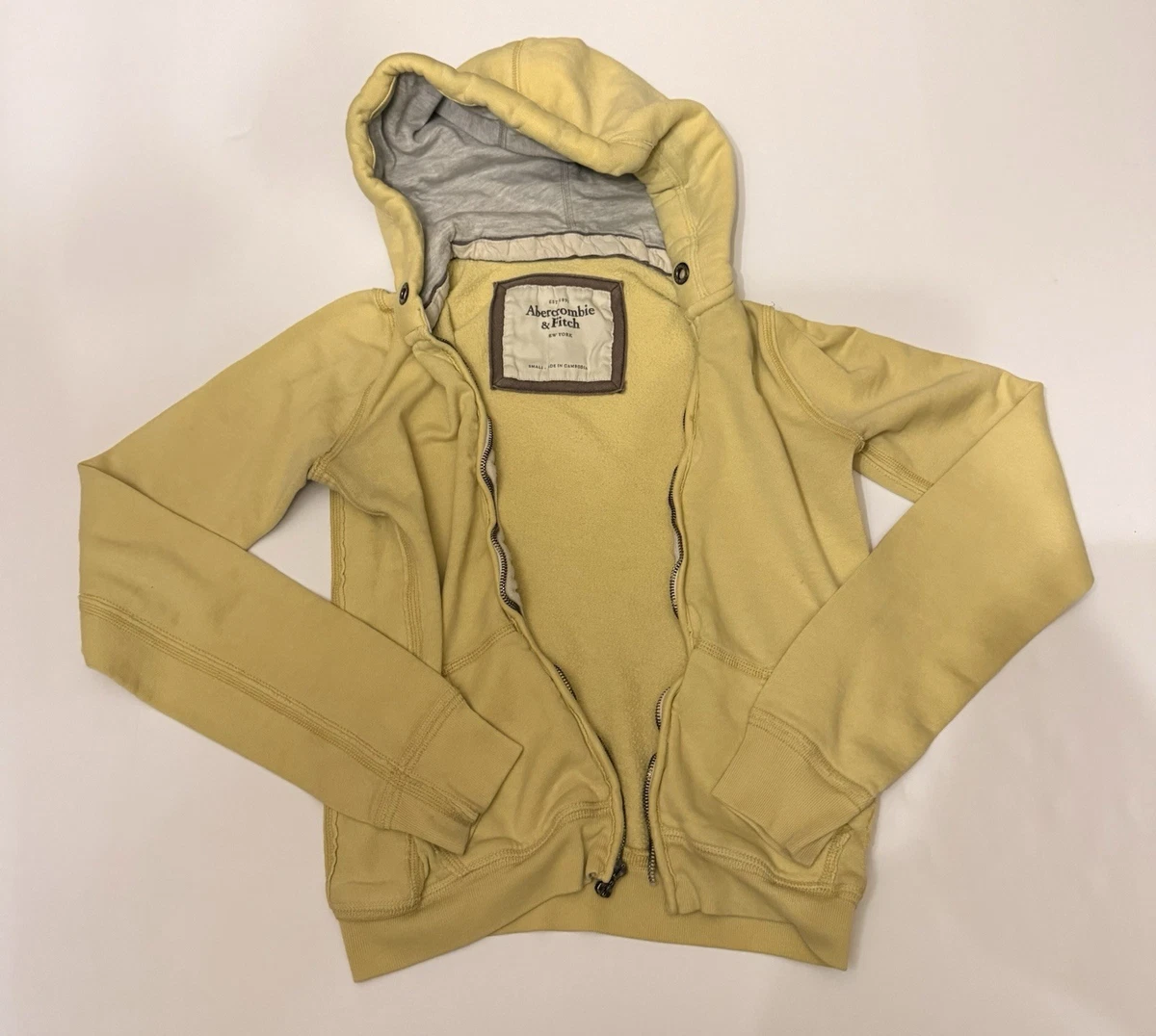 廃盤新品未使用Abercrombie & Fitch YELLOW Abercrombie & Fitch Yellow Hoodies for Women for sale | eBay