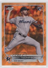 2022 Topps Chrome Sapphire Edition Orange 14/25 Zach Thompson #227 xx1