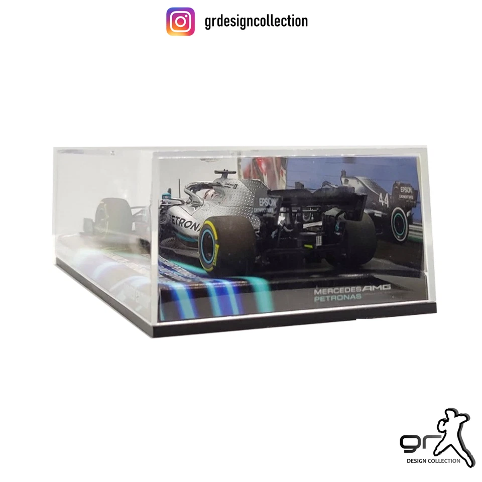 Lewis Hamilton - Mercedes W10 - F1 World Champion 2019 / Minichamps / 1:43 - Immagine 4 di 4
