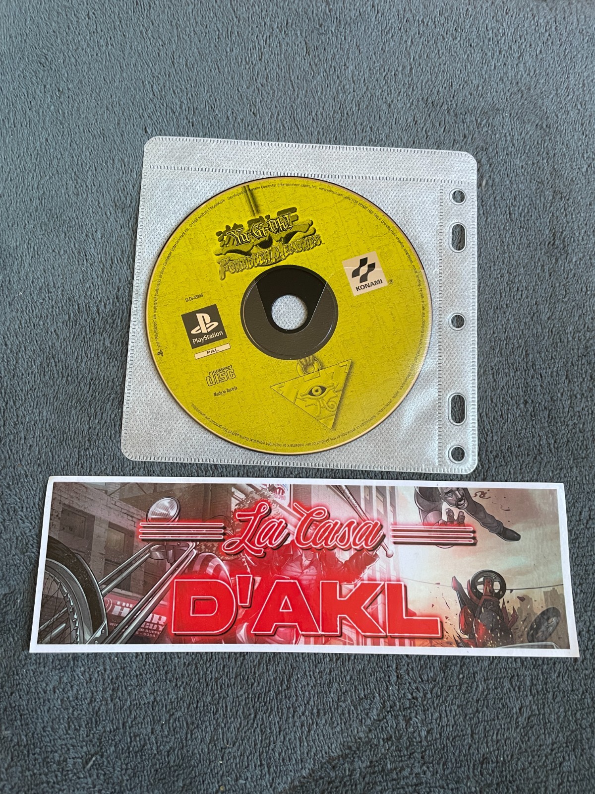 Yu-Gi-Oh! Forbidden Memories CD SEUL sur PlayStation 1 Ps1 - FR TBE