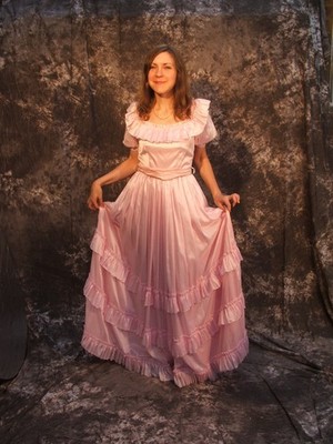 Rosa Prinzessin Kostüm Pantomime Fee Kostüm Bo Peep 70er Jahre Ex Hire 80s