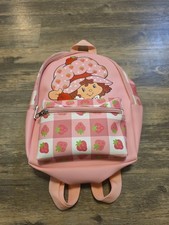 Strawberry Shortcake Mini Backpack 11" Purse Girls Carry All Travel Bag Licensed