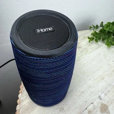 iHome IBT77v2L Portable Wireless Bluetooth Speaker Waterproof Multicolor Tested