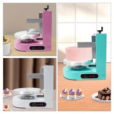 Cake Decorating Machine Cake Frosting Cream Spreading for 4" to 12" Cakes 200W