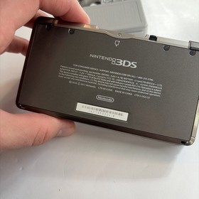 Nintendo 3DS Handheld Video Game Console Black CTR-001 (USA) W Charger US Model