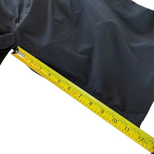 ZOIC 2-in-1 Bike Shorts Men’s Small Black Padded Liner Adjustable Waist Zip Pckt - Picture 10 of 12