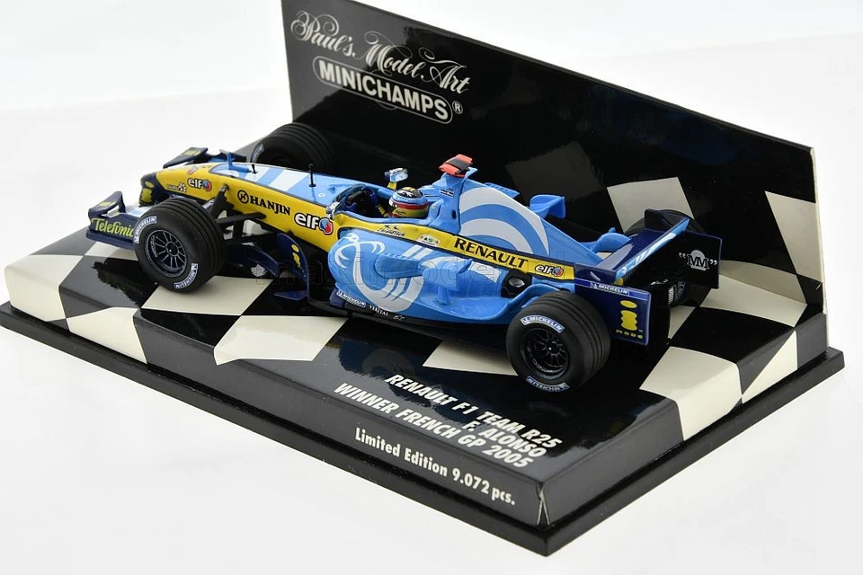 F1 RENAULT R25 #5 Fernando ALONSO Winner French GP 2005 1/43 MINICHAMPS - Photo 3/4