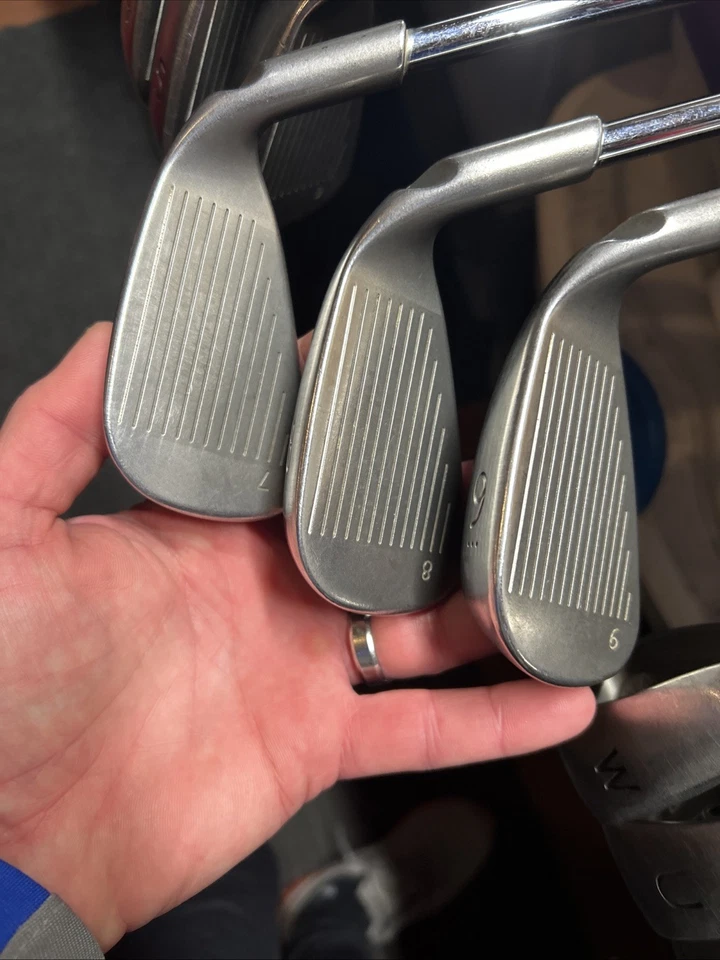 Ping G10 Iron Set LEFT HANDED 4-UW, SW Cushin AWT Steel Regular (37.5” 7 Iron) - Image 3 of 4