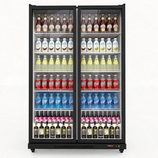 39 Cu. Ft. Commercial Display Upright Beverage Refrigerator Cooler Merchandiser