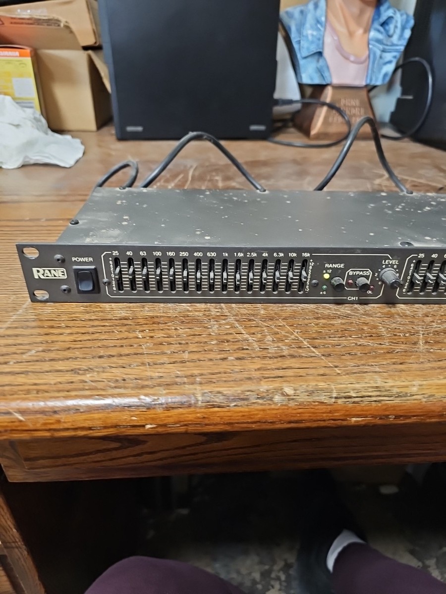 RANE ME15 Rack Mount 2 Channel Graphic Equalizer | eBay