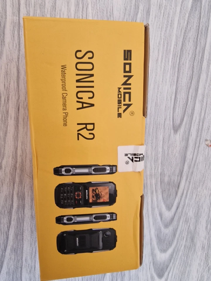 New Sonica R2 IP68 Waterproof & Shockproof Rugged Builders Phone – SIM Free phon - Image 3 of 4