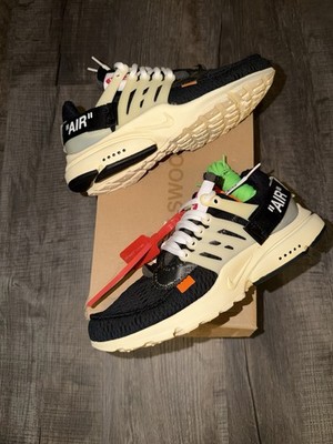Size 8 - Nike Air Presto x Off-White Low The Ten