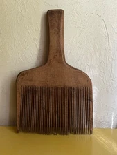 Antique Primitive Old Wooden Weaving Loom Parts COMB.(1)