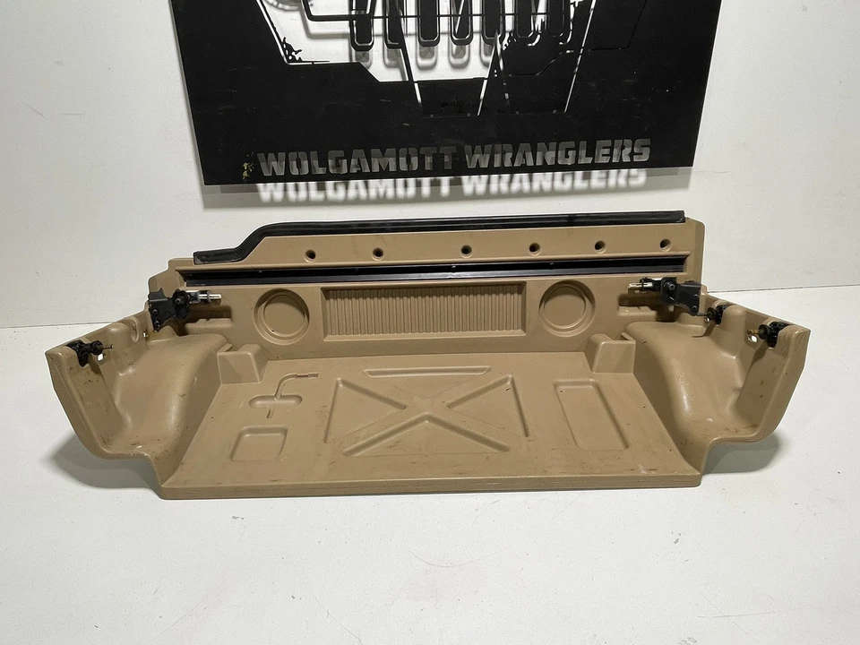 Añadir un maletero Instatrunk con PESTILLOS color tostado camel OEM 97-06 Jeep TJ Wrangler CC 5ZZ Foto 3 de 4