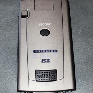 Escort Cordless Solo S2 Radar/Laser Detector Audio/Visual Alerts Mute Mode