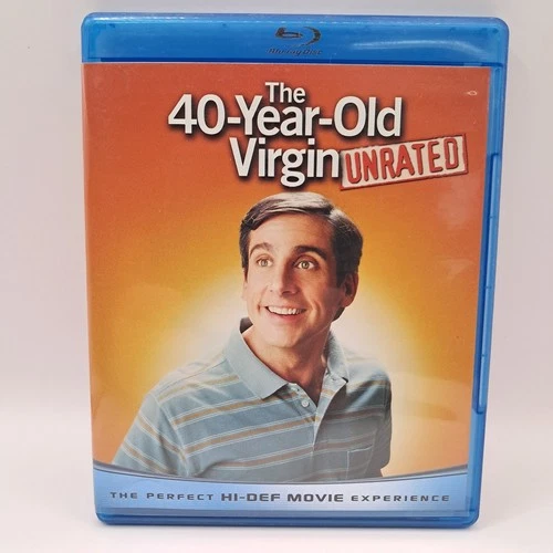 The 40 Year-old Virgin 2005 (Original Blu-ray UNRATED) Steve Carell Comedy