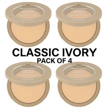 (4) NEUTROGENA Mineral Sheers Powder Foundation SEALED 0.34oz 10 CLASSIC IVORY