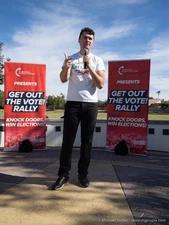 Charlie Kirk Life Size Cardboard Cutout FREE Shipping  LAST ONE!