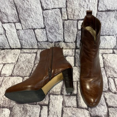TRUMAN‘S Damen Stiefelette in BRAUN Leder Gr.39,5 ,Edel,Knöchel,1ü33 - Bild 1 von 4