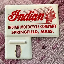 1950s Indian Motocycle Company Springfield Vintage Style License Plate Topper 1950s Indian Motocycle Company Springfield Vintage Style License Plate Topper