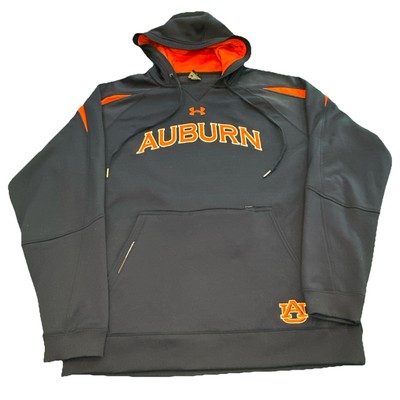 Under Armour Auburn Tigers Hoodie Sweatshirt Men's XL Embroidered Comfort 