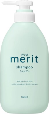 KAO Merit Shampoo 450ml natürlicher blumiger Duft