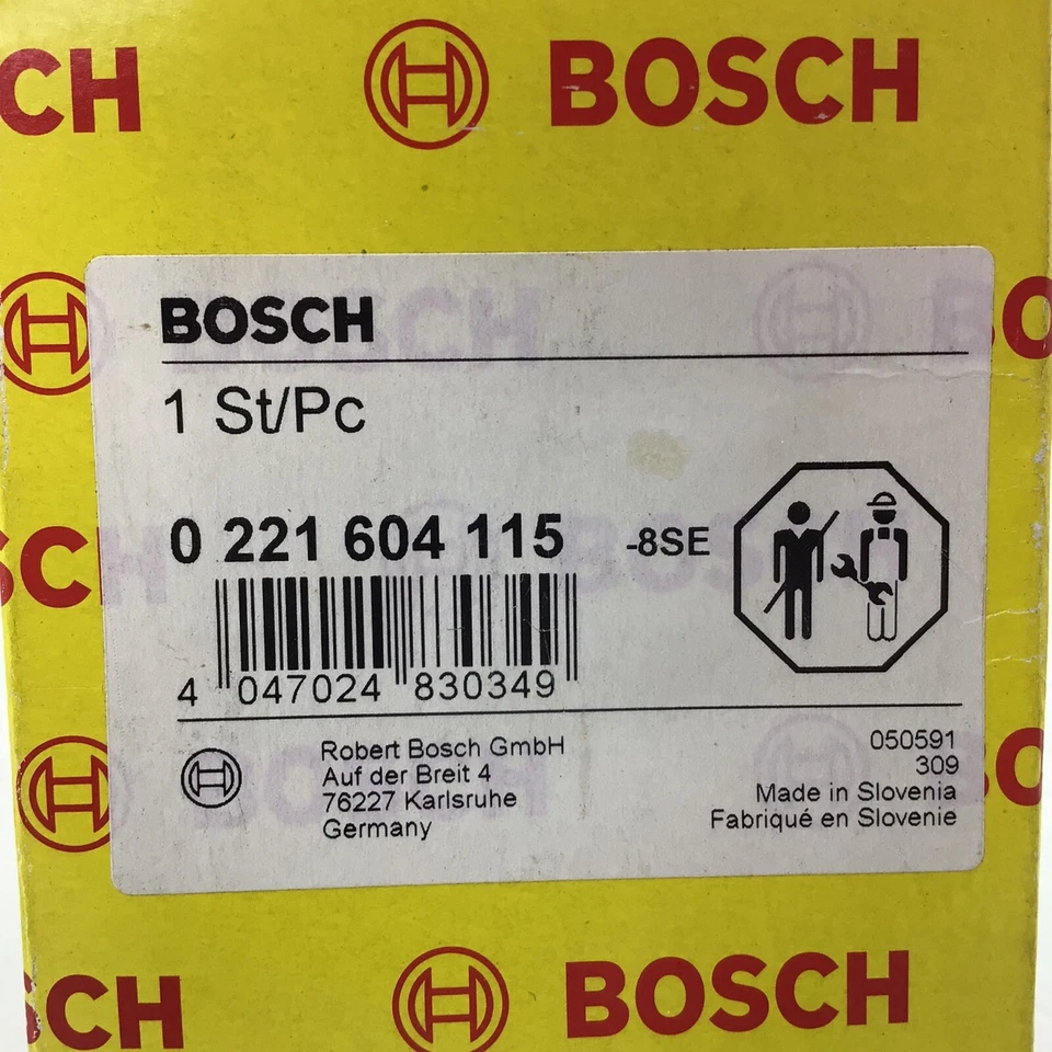 Bobina Bosch 0221-604-115 para Audi Foto 2 de 4