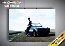 Fast and Furious Paul Walker Memory Poster