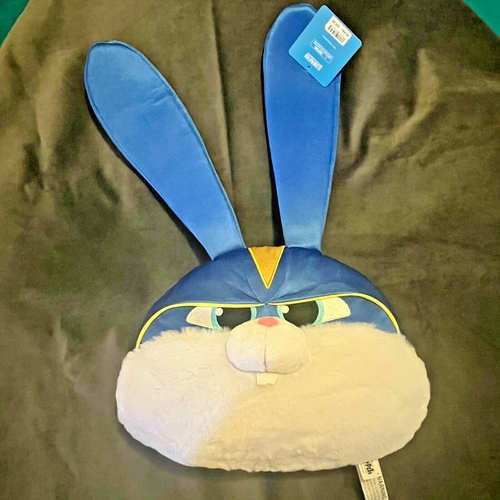 NWT Secret Life of Pets 2 Snowball Bunny Face Plush 15