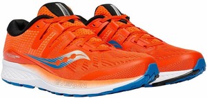 saucony running uomo arancione