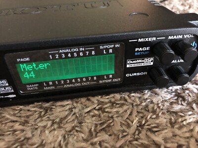 Motu Ultra Lite UL00014708 Audio Interface Hybrid Tested Turns On No Charger Inc