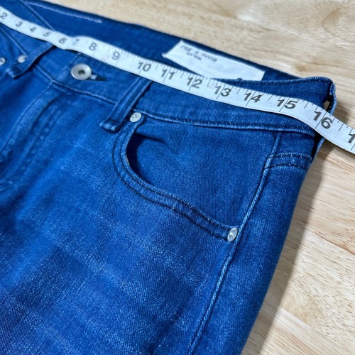 Rag & Bone Dre Low Rise Slim Boyfriend in Calimet Jeans Size 27 New With Tags - Picture 8 of 10