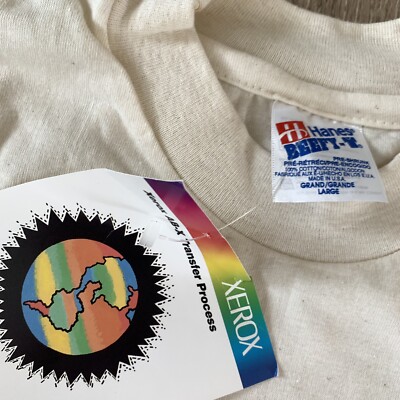 Rare Vtg 90s Minesight Software Tech Promo T-Shirt 3D Hexagon 