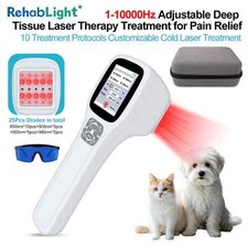 Cold Laser Pain Relief LLLT Device 905nm 980nm with LCD Display Pet Arthritis