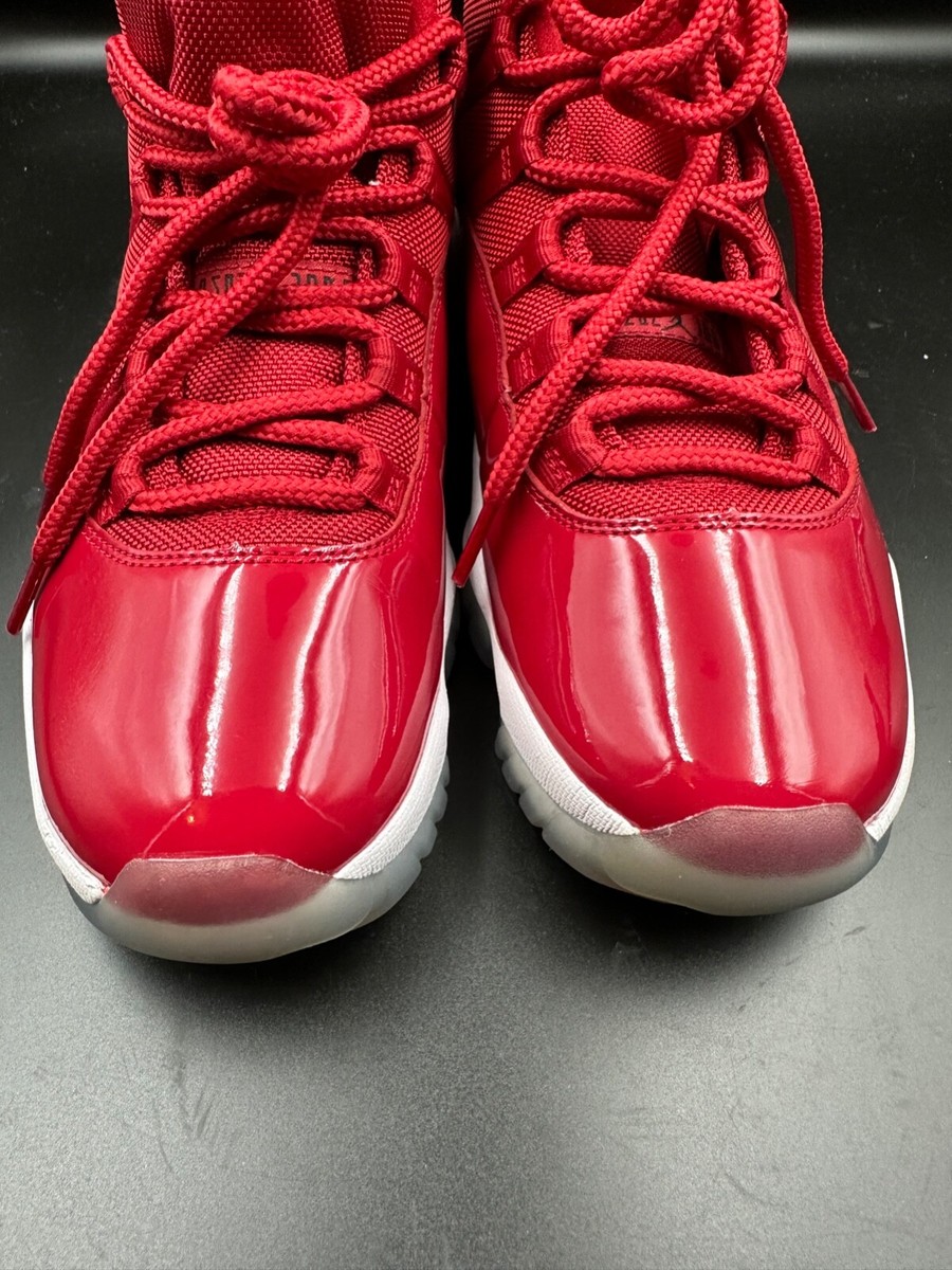 Nike Air Jordan 11 Retro “Win Like 96” Size 8.5 Red White Nike Air Jordan 11 Retro “Win Like 96” Size 8.5 Red White