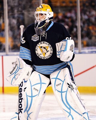 Marc-Andre Fleury 2011 Winter Classic Pittsburgh Penguins 8x10 NHL Hockey Photo