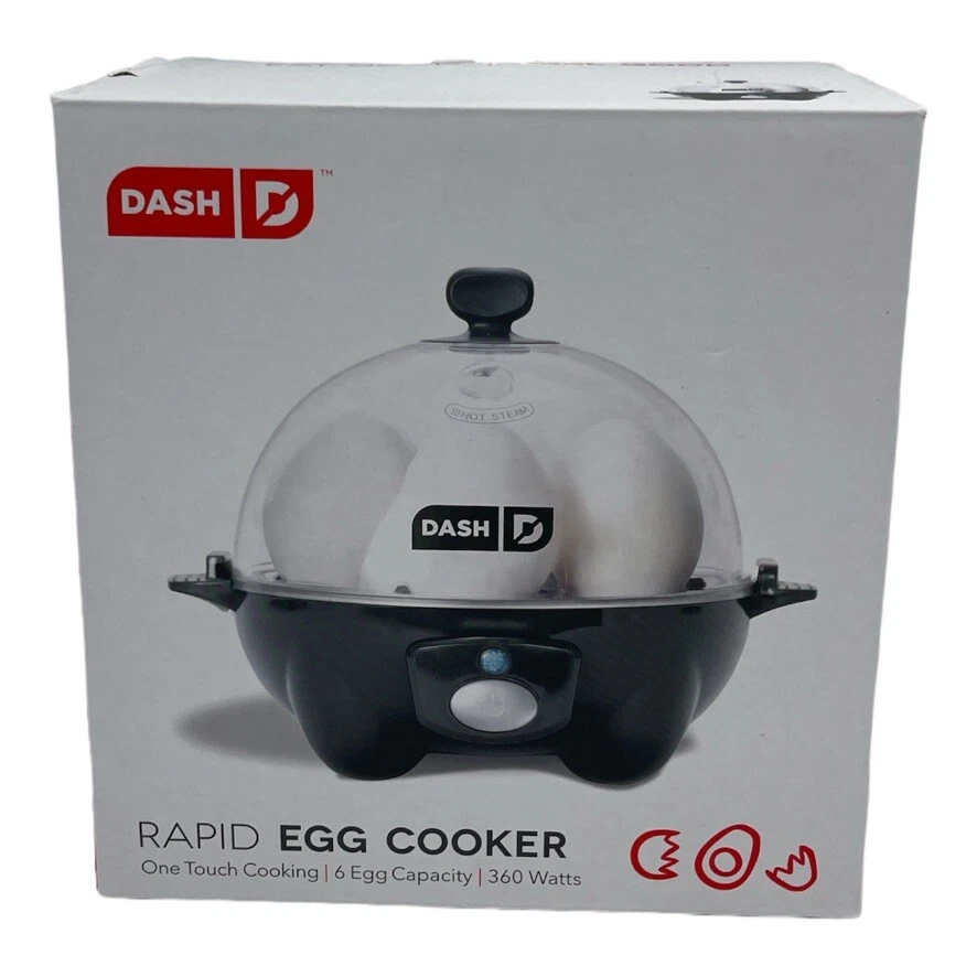 Dash Rapid Egg Cooker 6-Egg Capacity Electric Hard Boiled Egg Maker