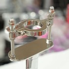 Stainless Steel Testicle Squeeze Ball Crusher Male Scrotum Chastity Device Ring