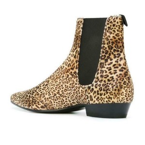 leopard chukka boots
