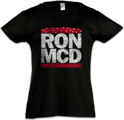 RON MCD Kids Girls T-Shirt Ronald Fun McDonald McDonald's Whopper Big Burger Mac