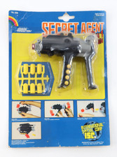 Vtg 1983 Secret Agent Gun 3 In 1 Edison Giocattoli 1983 Italy 007 Spy Gun New