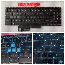 New US Blue Backlit keyboard for MSI Pulse 15 B13VGK Pulse 15 B13VFK MS-1585