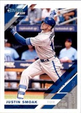 2019 Panini Donruss Base #97 Justin Smoak Toronto Blue Jays