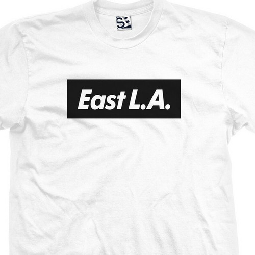 East L.A. Camiseta Subvert Los Angeles LA Hecho en Born in Brand Parody Camiseta - Imagen 4 de 31